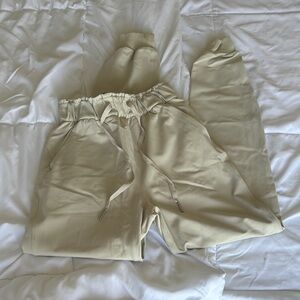 Lululemon Cream Jogger Pants